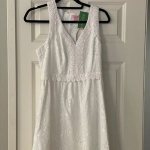 Lilly Pulitzer Litzia Dress White Sz 4